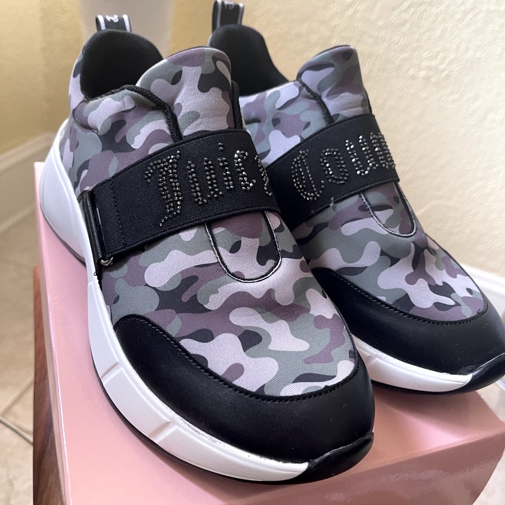 Band New Never used Juicy Couture slip-on sneakers: 9 1/2 US; 7 1/2 UK; 40 EUR
